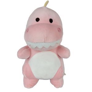 Miniso Life 10" Plush Pink Dinosaur Stegosaurus Super Soft Squishy Marshmallow